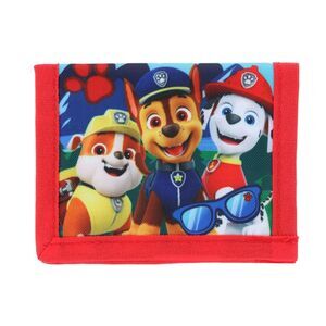 CTM Kid's Paw Patrol Bifold Wallet with Hook and Loop Closure